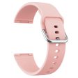 KALEBOL KLB-SXKGJ-001 Fitbit Versa 3   4   Sense   Sense 2 Silicone Watch Bands Soft Strap Replacement - Pink For Discount