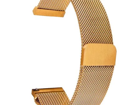 18mm Universal milanese stainless steel strap - Gold Hot on Sale