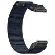 Garmin Fenix 7X   7X Pro   Instinct 2X   Quickfit 26mm Nylon Sticker Wrist Strap - Blue Supply