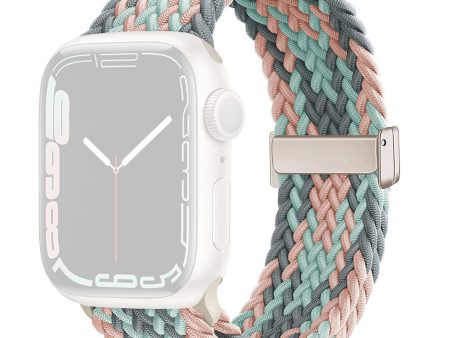 Apple Watch Series 41mm   40mm   38mm Nylon Strap Replacement - Coral Sale