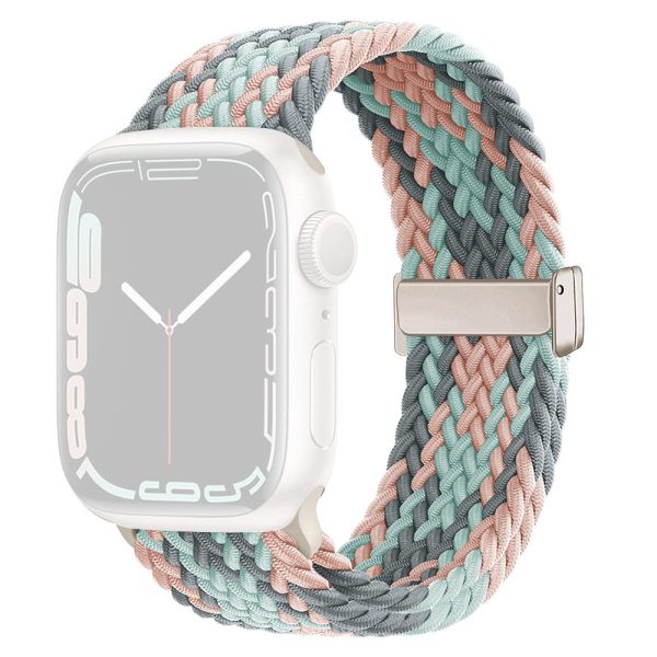 Apple Watch Series 41mm   40mm   38mm Nylon Strap Replacement - Coral Sale