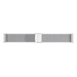 Fitbit Sense 2   Versa 4 stainless steel watch strap - Silver Online now