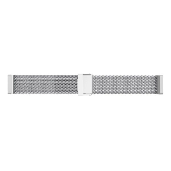 Fitbit Sense 2   Versa 4 stainless steel watch strap - Silver Online now