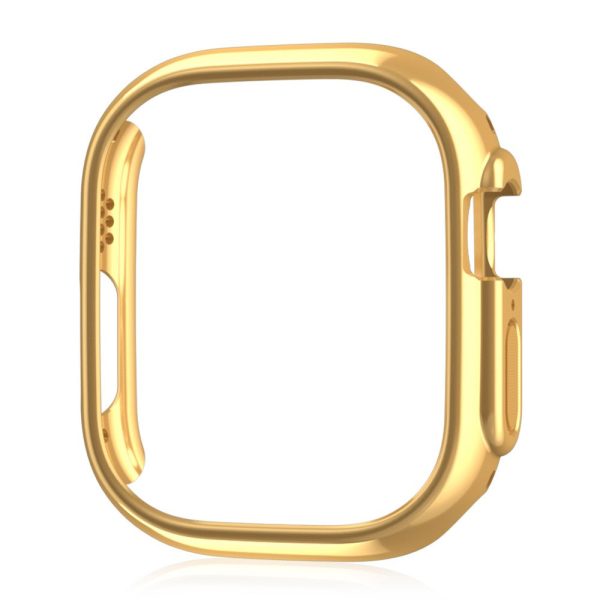 Apple Watch Series 9   8   7 41mm Watch Protective Cover Electroplated Hard Bump Resistant Case - Gold For Cheap