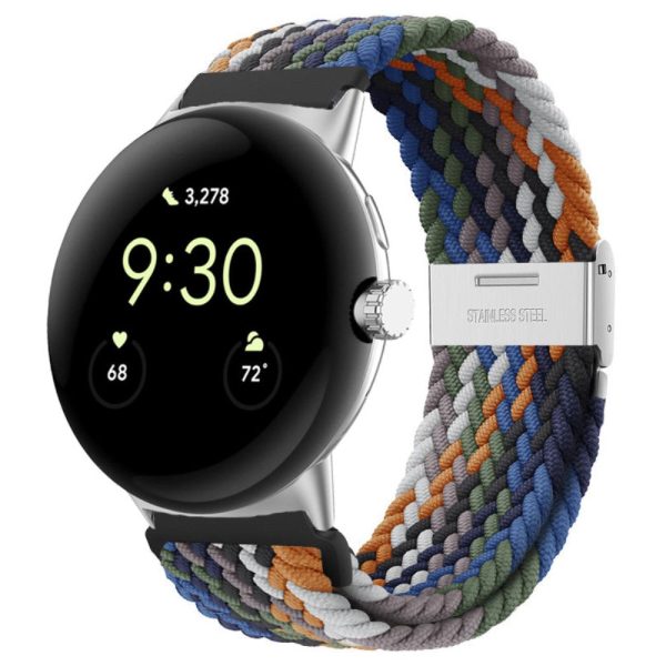 Nylon watch strap for Google Pixel Watch - Camo Online now