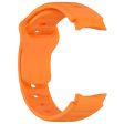 KALEBOL Samsung Galaxy Watch 20mm Watch Band Silicone Strap - Orange For Cheap