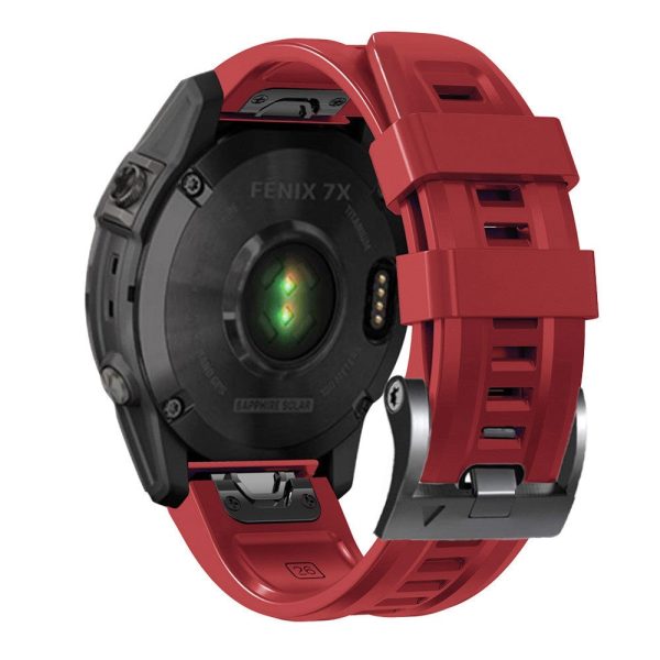 Silicone strap for Garmin   Amazfit and Coros watch - Red Online Sale