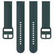 20mm Universal silicone strap - Midnight Green Online