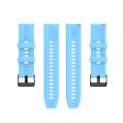 22mm Universal silicone watch strap - Sky Blue Online now