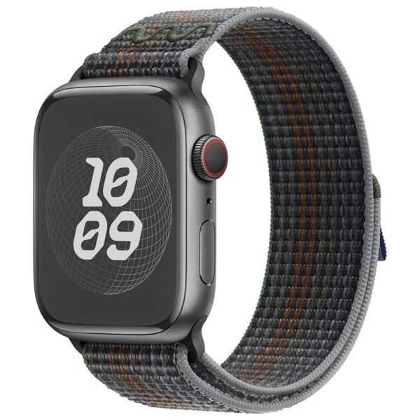 KALEBOL Apple Watch Series 49mm - 45mm - 44mm - 42mm Universal Nylon Watch Band - Midnight Online Sale