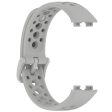 Huawei band 9   9 NFC   8   8 NFC Breathable Holes Replacement bandsilicone Watch Strap - Grey on Sale