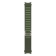 KALEBOL KLB-GSNL-001 Samsung Galaxy Watch6   Watch6 Classic   Watch 5 Nylon Watch Strap Adjustable Band - Army Green Hot on Sale