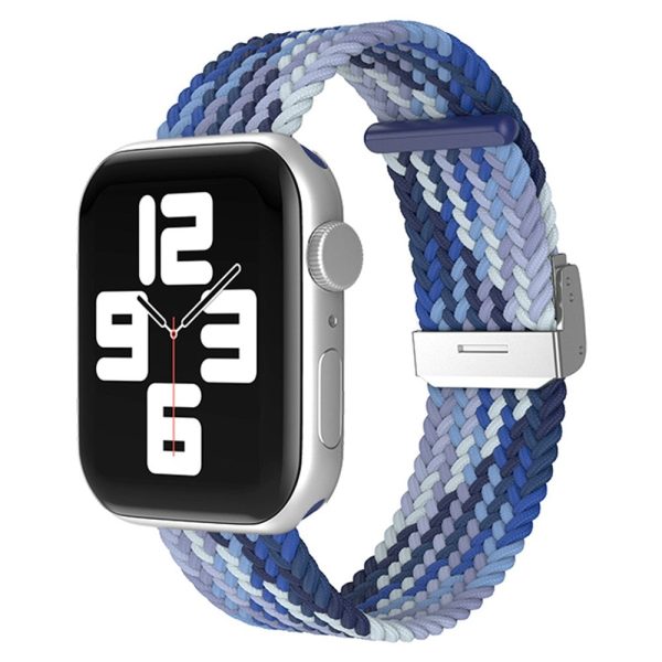 Apple Watch (41mm) cool nylon watch strap - Gradient Blue Online Sale