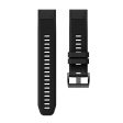 Garmin Fenix 5 durable silicone watch band - Black For Discount