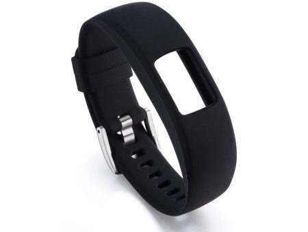 Garmin Vivofit 4 adjustable slicone watch strap - Size: S   Black Online now