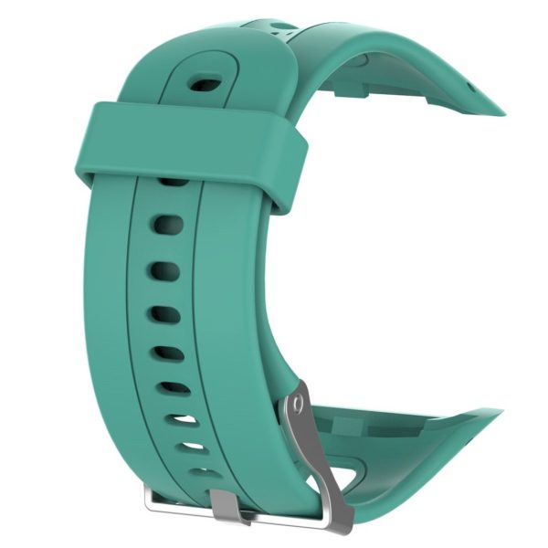 Garmin Forerunner 10 soft silicone slim watchband - Cyan Online Hot Sale