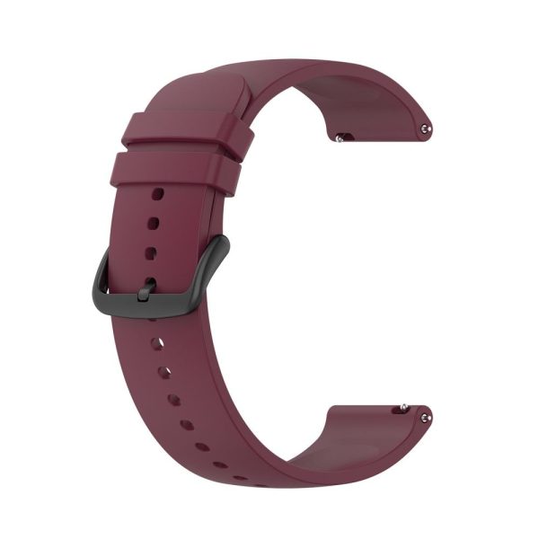 20mm Amazfit GTS 3 silicone watch strap - Wine Red For Discount