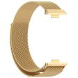 KALEBOL Huawei Watch Fit 3 Milanese Stainless Steel Watch Band Magnetic Wrist Strap - Gold Supply