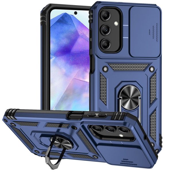 Bofink Combat Samsung Galaxy A55 cover - Blue Hot on Sale