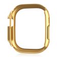 Apple Watch Series 9   8   7 41mm Watch Protective Cover Electroplated Hard Bump Resistant Case - Gold For Cheap