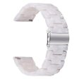 Garmin Vivoactive 4 Resin Watch Strap 22mm Water Resistant Replacement Watch Band - Pearl White Online now