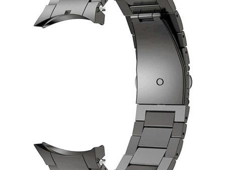 Samsung Galaxy Watch 5   5 Pro   4 titanium alloy strap - Titanium Grey For Sale