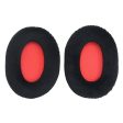 1 Pair Kingston HyperX Cloud II JZF-173 ear pads - Black + Red   Velvet Discount