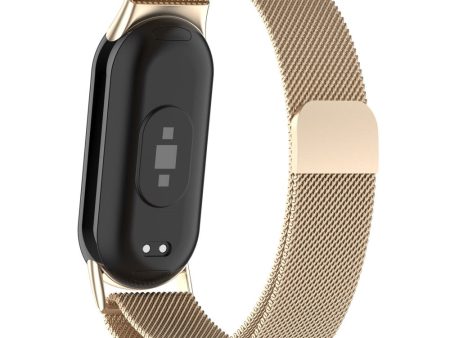 Xiaomi Smart Band 9 NFC   9   8 NFC   8 Metal Watch Strap Mesh Style Wrist Band - Champagne Online