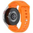 KALEBOL Samsung Galaxy Watch 20mm Watch Band Silicone Strap - Orange For Cheap