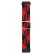 20mm Universal nylon strap - Red   Black Online now