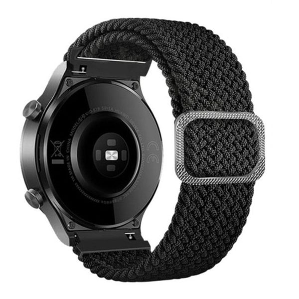 22mm Universal nylon strap with buckle - Black For Discount