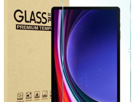 Samsung Galaxy Tab S9 FE Plus Tablet Screen Protector Arc Edge Tempered Glass HD Clear Film Online now