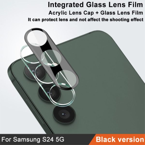 IMAK Samsung Galaxy S24 glass camera protector with acrylic lens cap Supply