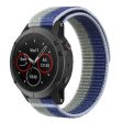 Nylon loop strap for Garmin   Amazfit and Coros watch - Green   Blue Fashion