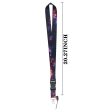 Universal starry sky style lanyard - Dark Red and Blue For Sale