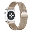 Apple Watch 38mm unique stainless steel watch band - Champagne Silver For Discount