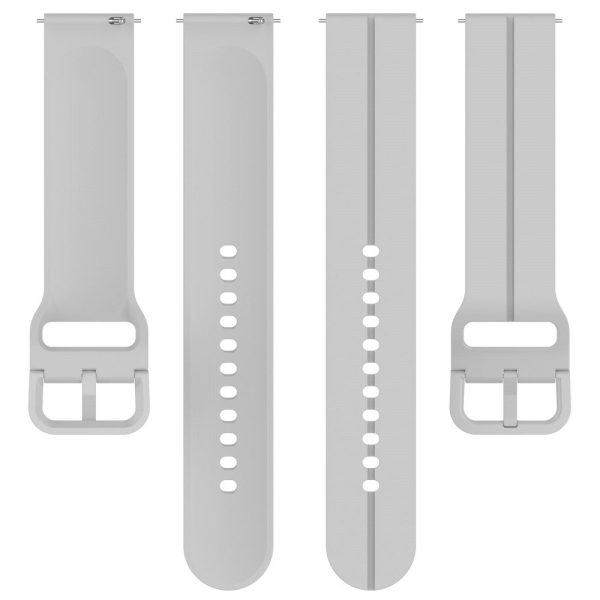 20mm Universal silicone strap - Light Grey For Sale