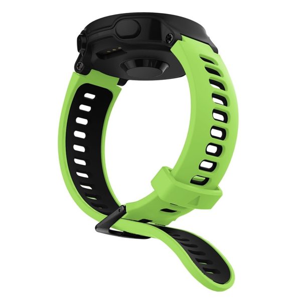 Garmin Forerunner 735XT   220   230   235   620   630 durable silicone watch band - Green   Black For Cheap