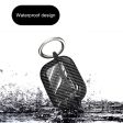 AirPods Pro 2 carbon fiber style case with buckle - Black Cheap