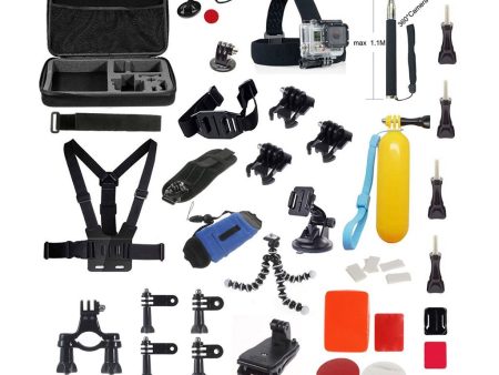 Basic GoPro Accessories Combo Kit with Headband for Action Cameras Hot on Sale