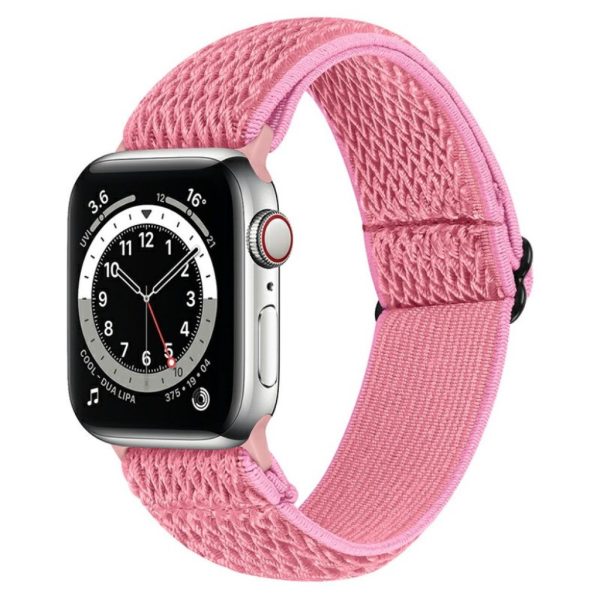 Apple Watch 40mm nylon design watch strap - Pink Online now