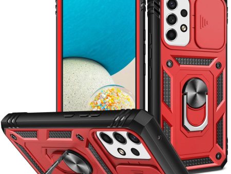 Bofink Combat Samsung Galaxy A53 5G case - Red   Black For Discount