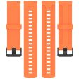 KALEBOL 22mm Silicone Strap for Huawei Watch 4   4 Pro   GT 4 46mm Tire Texture Watch Band - Orange For Cheap