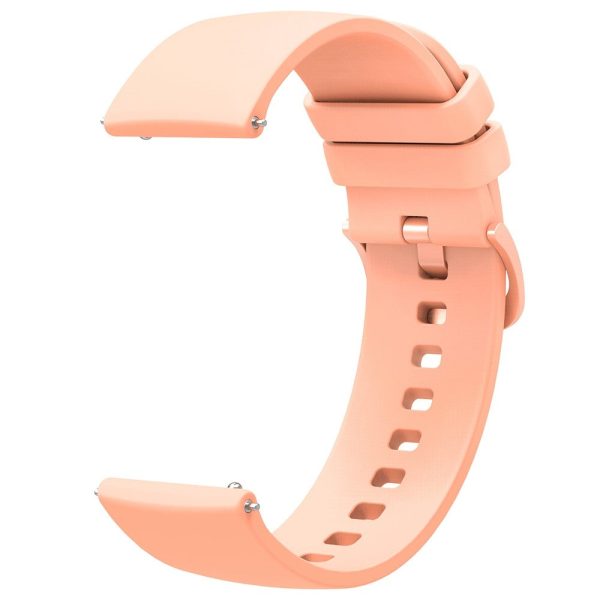 20mm Universal simple silicone watch strap - Pink Online Sale