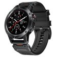 Garmin Fenix 3   5   5X   6X   7X Soft Rubber Replacement Strap 26mm Universal Smart Watch Wrist Band - Black Online now