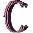 Huawei Band 9   Band 9 NFC   Band 8   Band 8 NFC Strap Nylon Sport Loop Watch Bands - Pink+Purple Supply