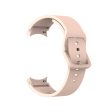 Samsung Galaxy Watch 5   4   3 simple silicone watch strap - Official Pink Online now