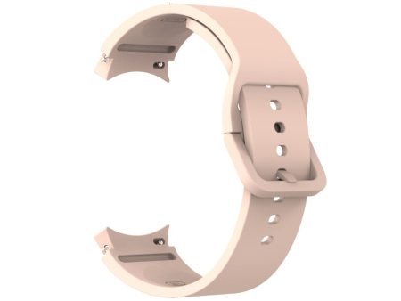 Samsung Galaxy Watch 5   4   3 simple silicone watch strap - Official Pink Online now