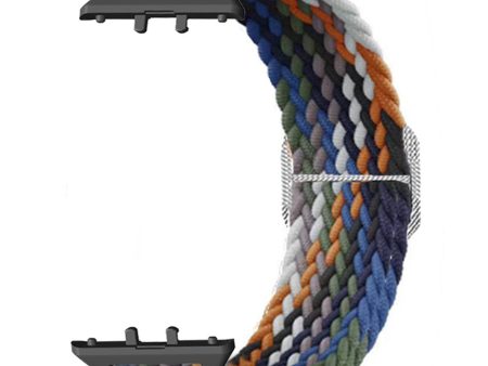 Samsung Galaxy Fit3 Replacement Band 12mm Nylon Braided Watch Strap - Denim Supply