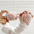 AirPods Pro cute sheep style case with buckle - Pink Online now